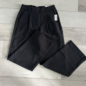 Old Navy Women’s Black Taylor Wide Leg Trouser Pants